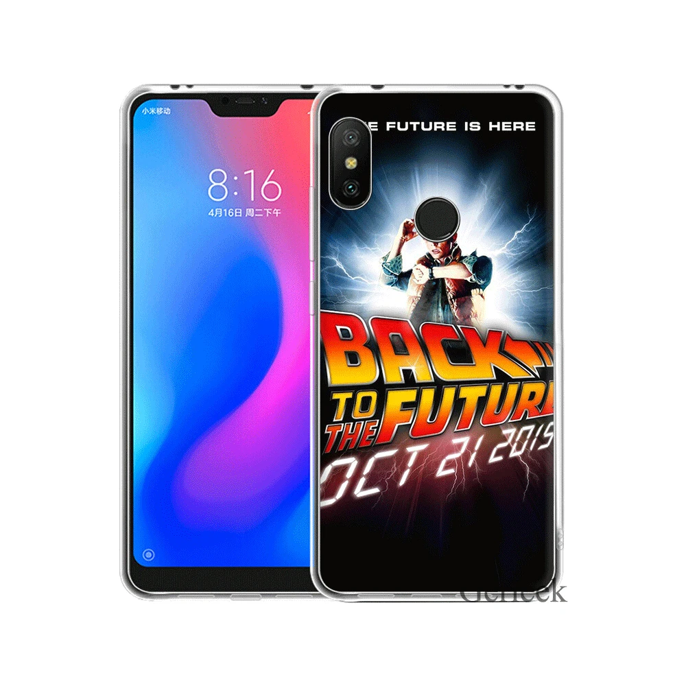 Чехол Desxz BACK TO THE FUTURE для Xiaomi Redmi Note 6 7 3 Pro 4 4X5 5A|Чехлы-накладки| |