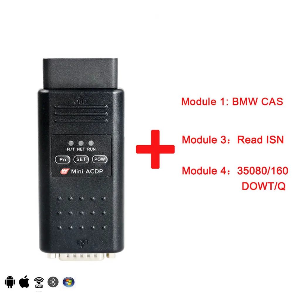 Последний Yanhua Mini ACDP для BMW CAS Key программирование коррекция одометра и ключевой