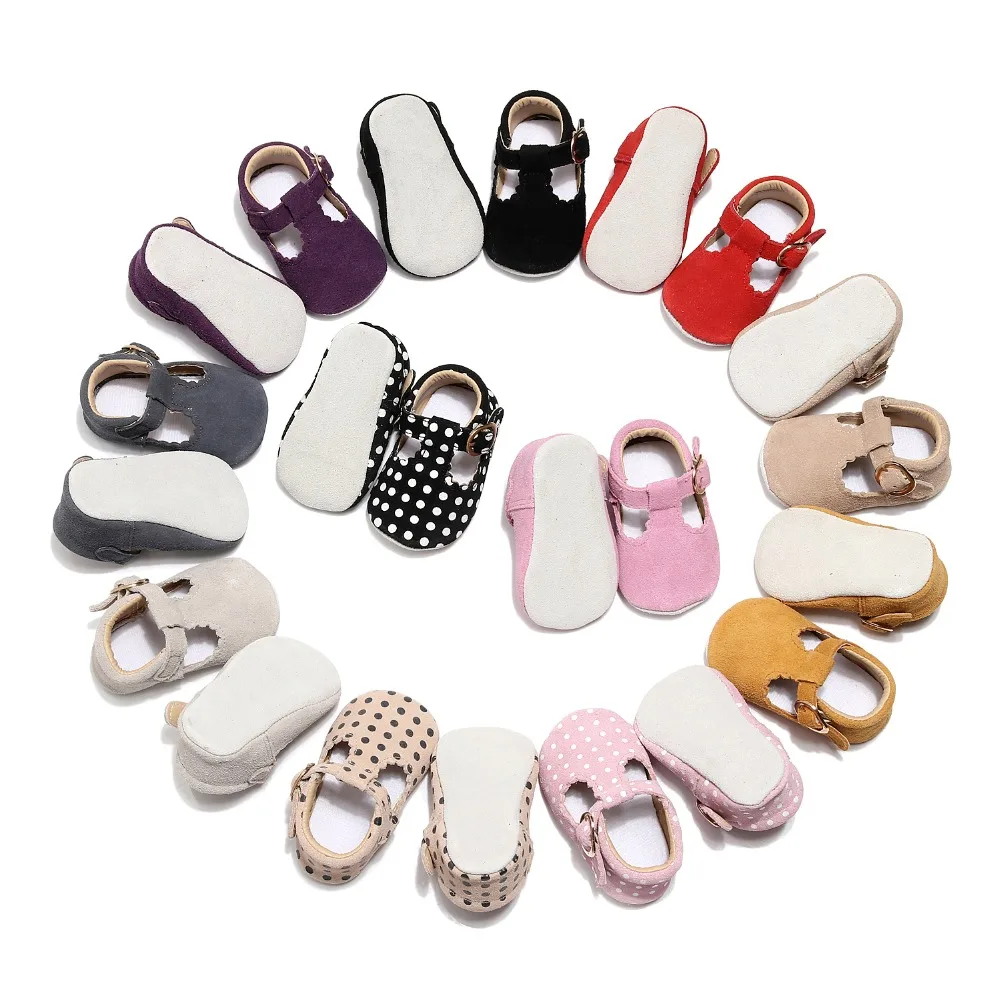 Обувь для малышей из натуральной кожи маленьких мальчиков Mary Jane девочек