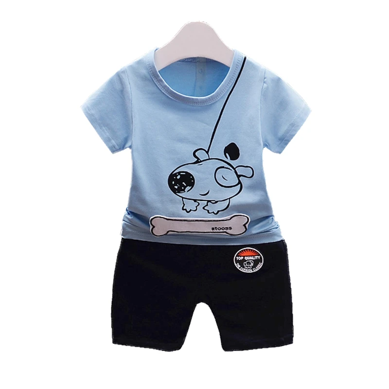 1 комплект футболка с коротким рукавом и шорты круглым вырезом | Мать ребенок