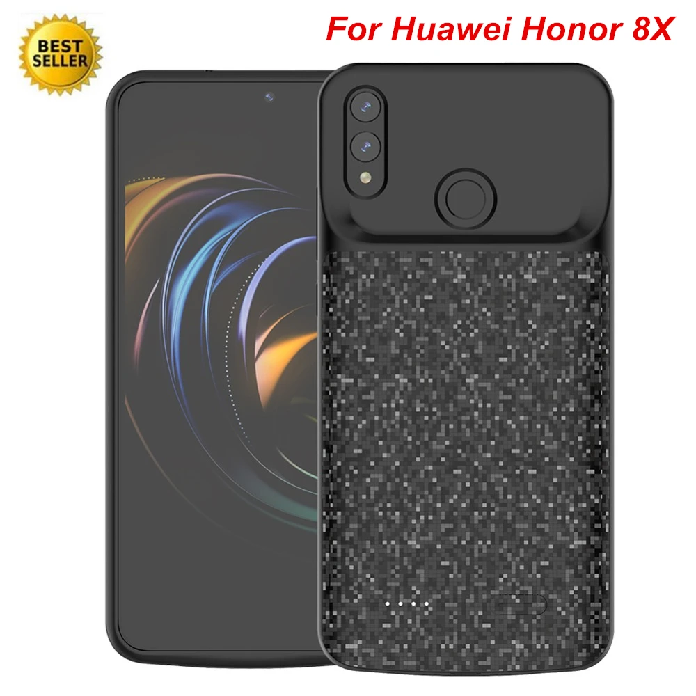 Чехол для аккумулятора Huawei Honor 8X 5000 мАч умное Резервное зарядное устройство чехол