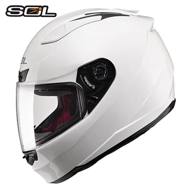 1 SOL moto rcycle шлем полный шлем moto Крест Шлемы с DOT сертификации шлем moto Каско Capacete SF-3 - Цвет: 1