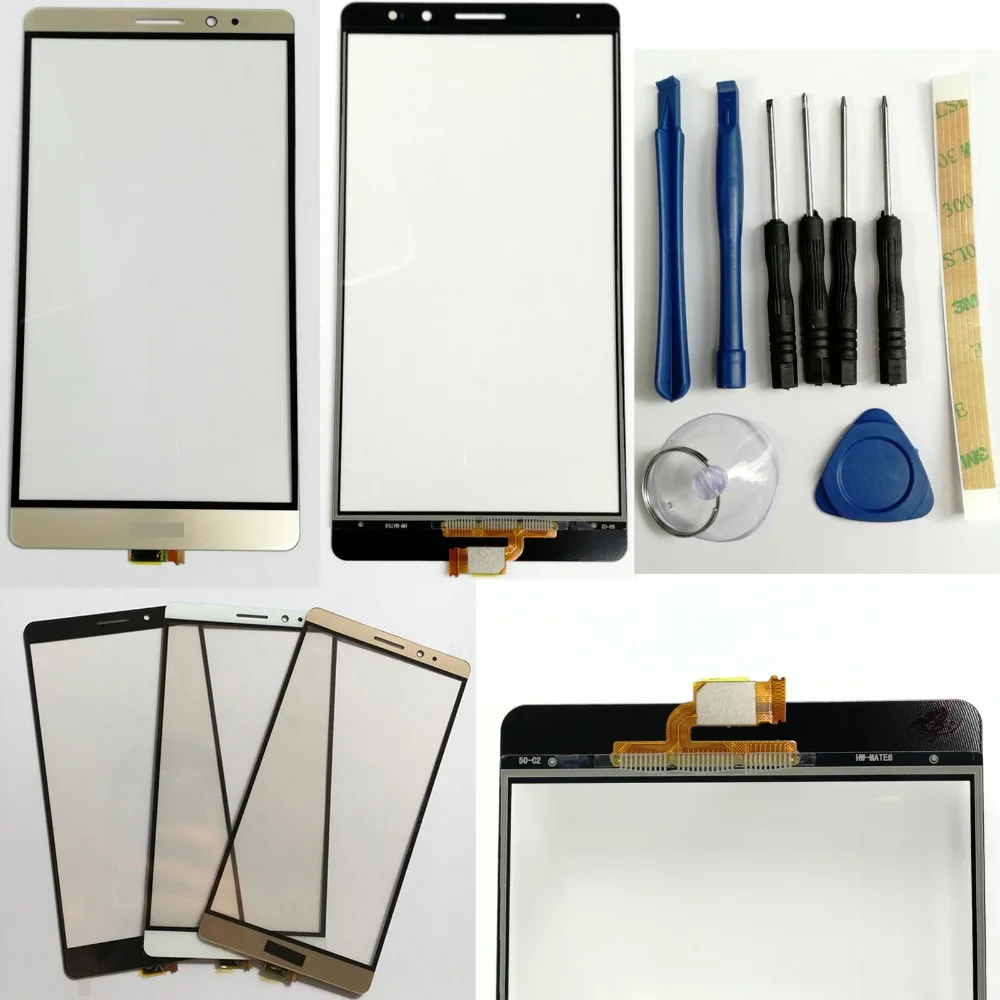 

Внешнее переднее Сенсорное стекло Shyueda для Huawei Mate 8 100% дюйма L29 L09, NXT-AL10