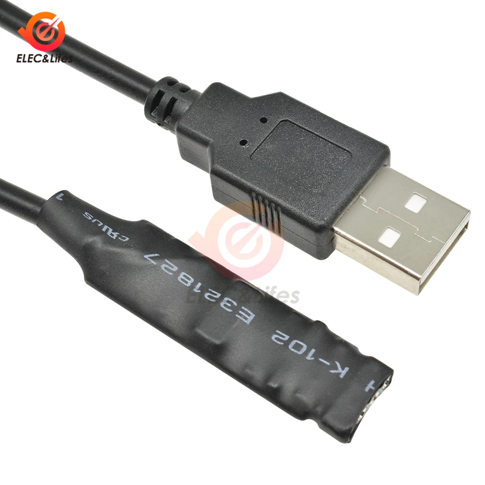DC 5-24 в 50 см RGB светодиодные ленты USB RGB управление Лер кабельный разъем мини 3 ключа 4 шпильки управление переключатель линии