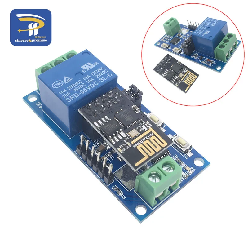 5V ESP8266 ESP-01 1 WIFI реле канала модуль ESP-01S 2 способ релейный модуль для IOT умный дом переключатель с дистанционным управлением с помощью приложения на телефоне