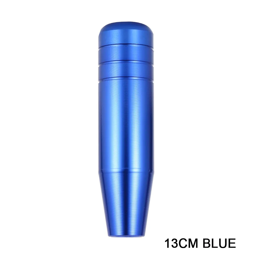 13CM BLUE R-EP универсальная алюминиевая ручка переключения передач 13 см 18 см жареная синяя гоночная ручка переключения передач для большинства автомобилей - Название цвета: 13CM BLUE