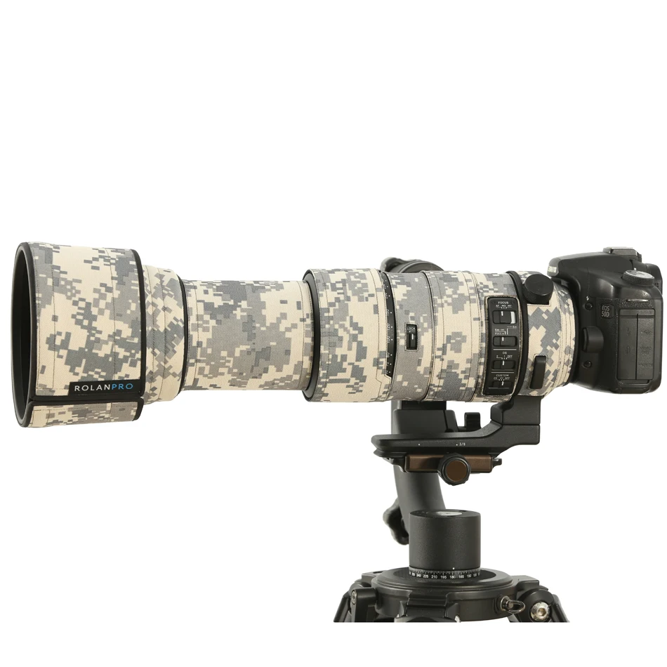 ROLANPRO пальто для объектива камеры Камуфляжный дождевик SIGMA 60 600 мм f4.5 6 3 DG OS HSM