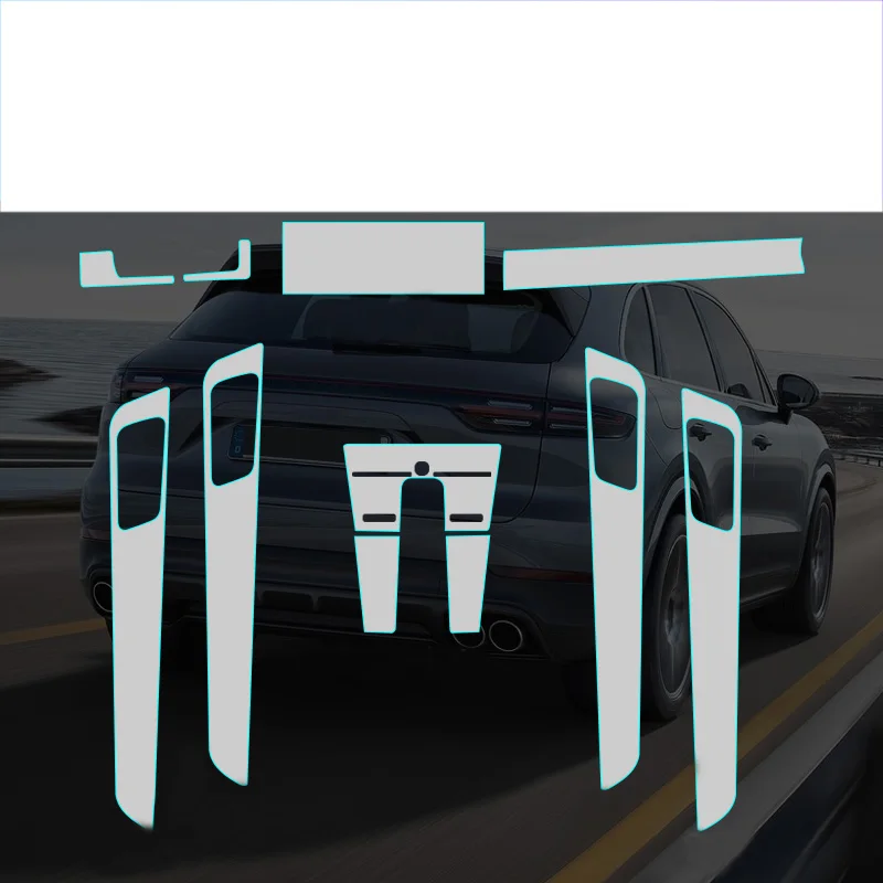 Прозрачная защитная пленка lsrtw2017 для салона автомобиля из ТПУ с защитой от