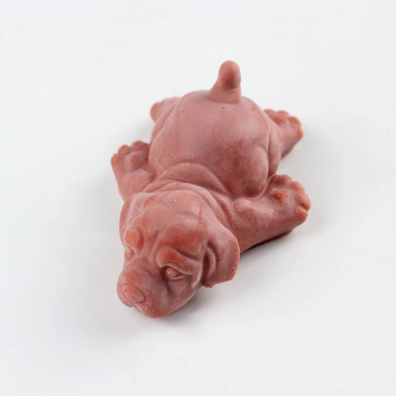 Nicole Silicone Soap Mold Dog Shape Handmade Candy Chocolate Mould Resin Craft Tools | Дом и сад