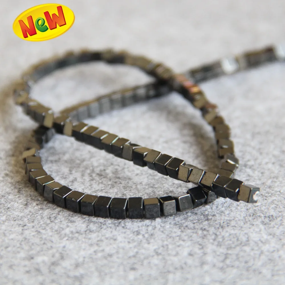 Аксессуары для рукоделия черный куб магнитные бусины шарики из халцедона