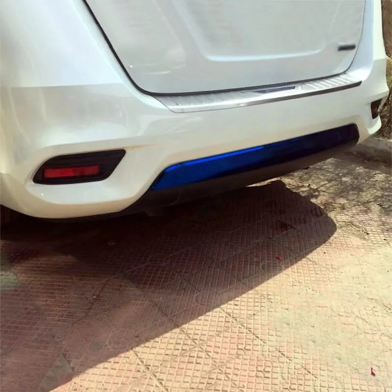 Модифицированная задняя защитная накладка Sylphy Sentra наклейка пороговое покрытие