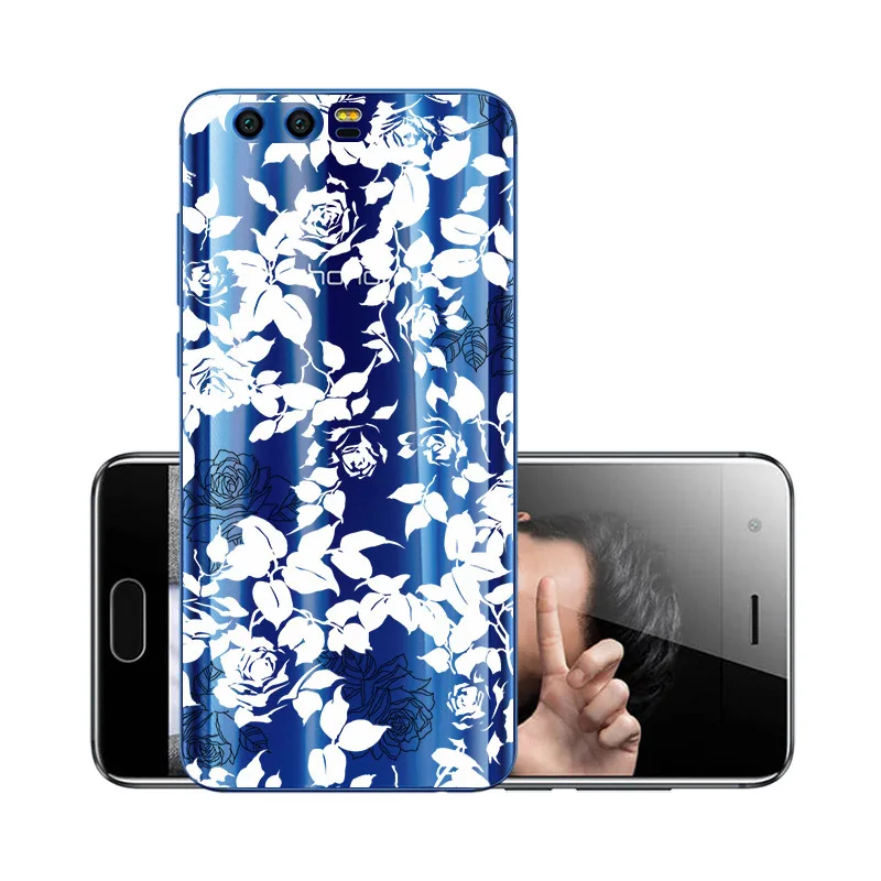 W006 Чехол s для huawei Honor 9 Lite, чехол, силиконовая Мягкая задняя крышка из ТПУ для huawei Honor 8X MAX 8 S, чехол, Защитная прозрачная оболочка - Цвет: W006