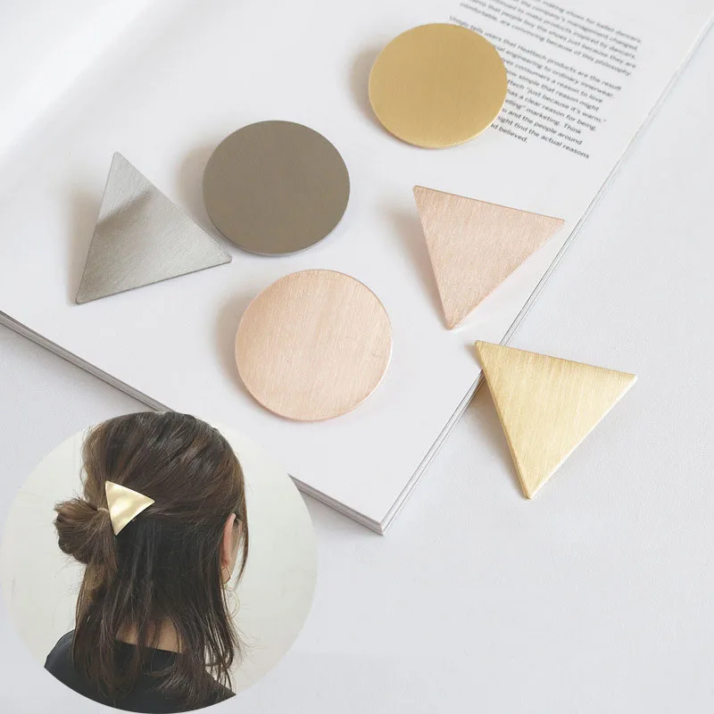 1 шт. новые модные женские заколки для волос девочек круглой формы заколка