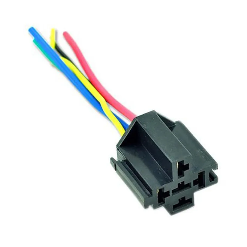 Автомобильный стиль 5 Pin кабель проводка для релейного разъема разъем DC 12V