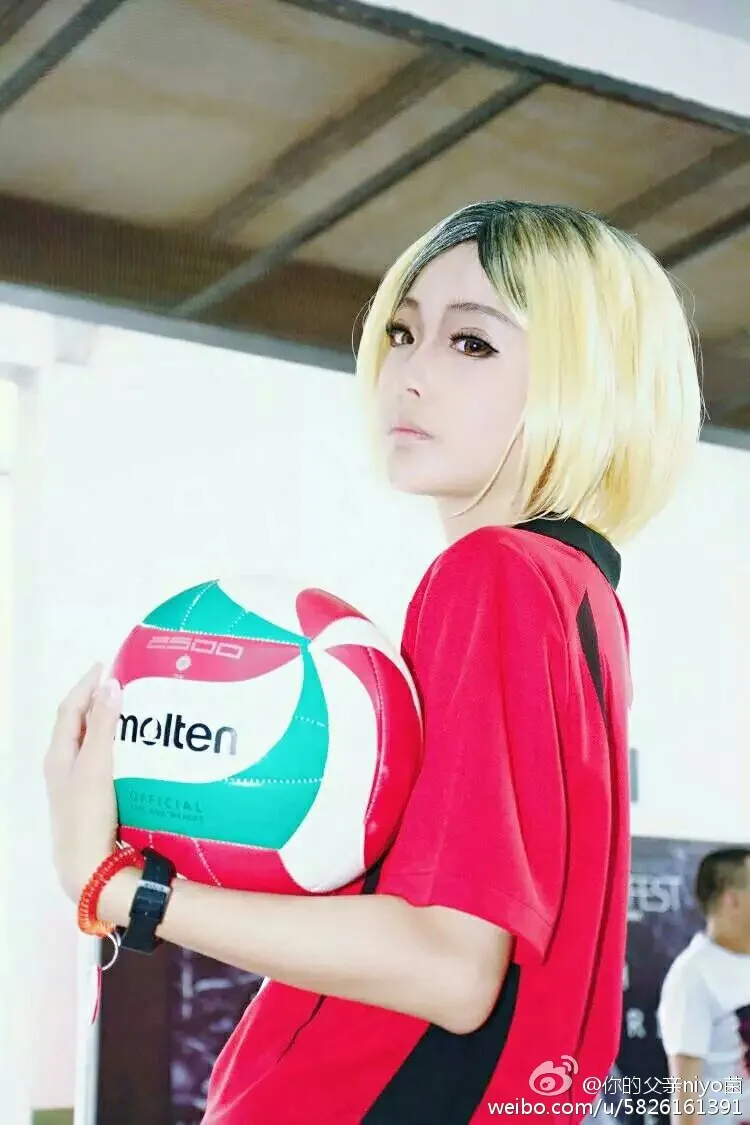 

Anime Haikyuu!! Kenma Kozume Cosplay Wig short yellow Costume Play Wigs Halloween Costumes Hair+wig cap