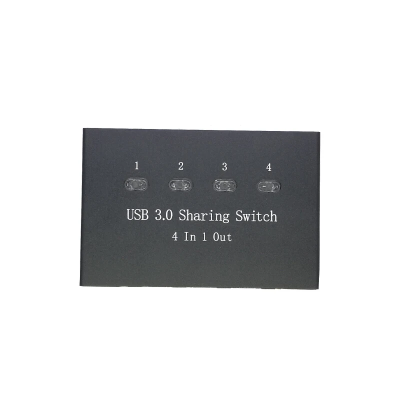 USB 3 0 ручной переключатель-адаптер переключатель железная коробка четыре