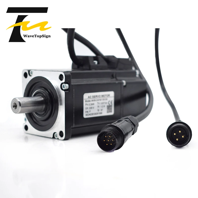 Серводвигатель WeiHong WSDA AC 200 Вт + крутящий момент 0 637n. M номинальное напряжение 220 в 1