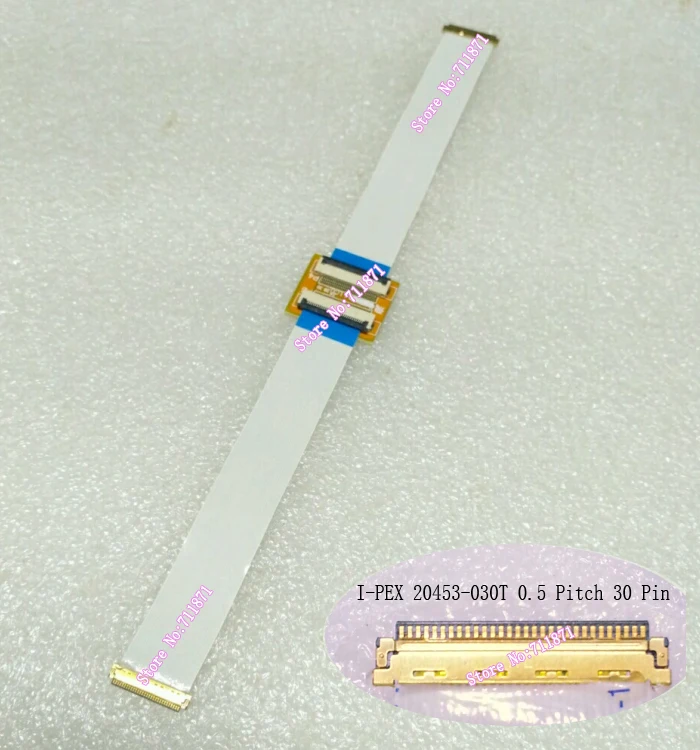 20 см короткий Тип B 0 5 Шаг 30P экран EDP кабель Линия Φ 20453-030T со штыревыми