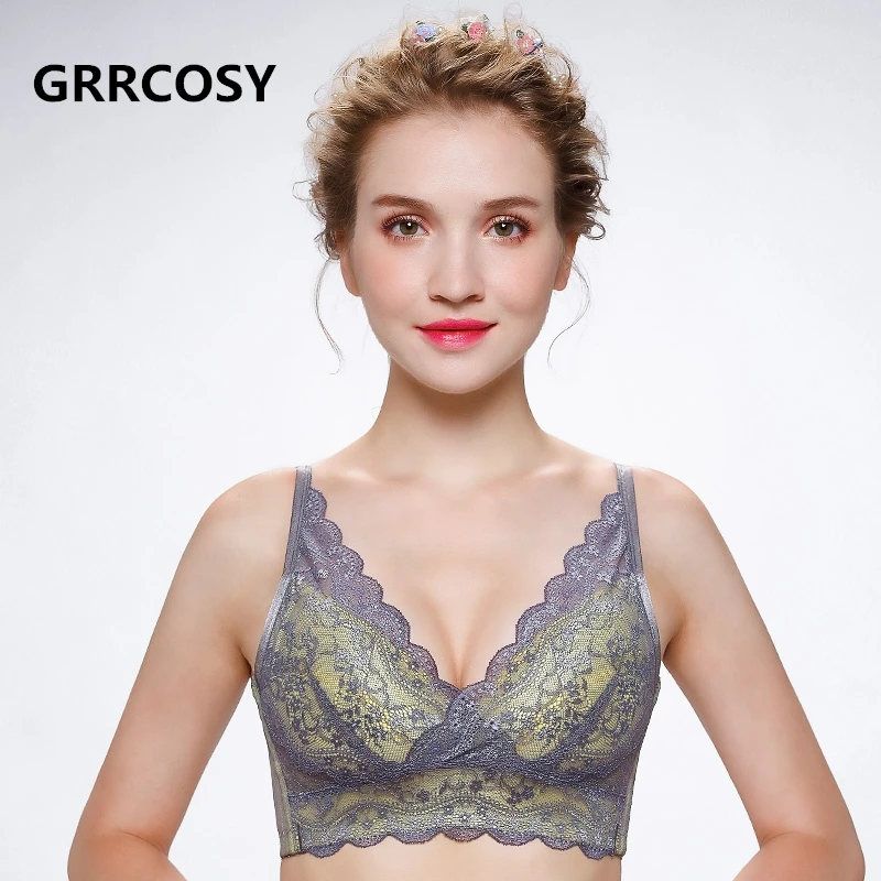 GRRCOSY кружевной тонкий жилет-стиль чашка бюстгалтер Бесконтактное Материнство