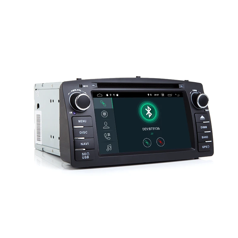 Автомагнитола IPS 2 Din с Android 9 0 DVD-плеер для Toyota Corolla E120 BYD F3 2003 2004 2006 мультимедиа GPS
