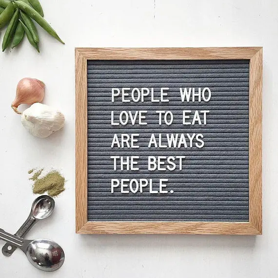 Сменная фетровая доска с надписями меню объявлений 10 &quotX 10&quot серая 510 золотая и