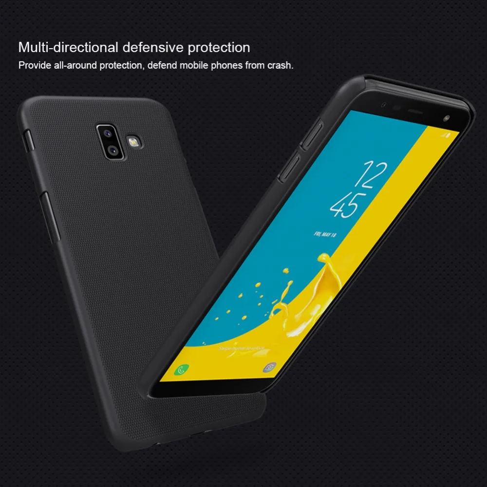 Для samsung Galaxy J6 Plus чехол J6+ J6 Prime Nillkin матовый пластиковый ПК Жесткий чехол s матовая задняя крышка Защитный корпус для телефона coque