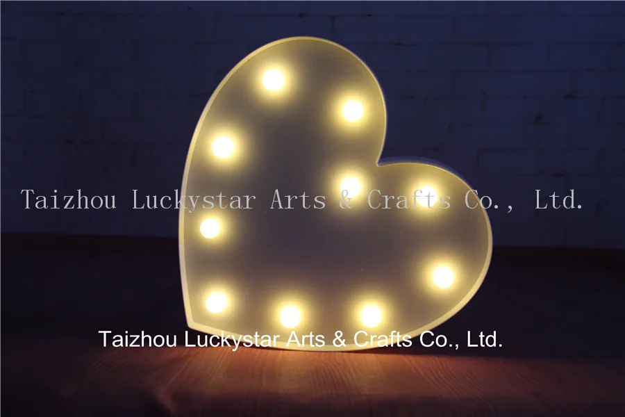 Светильник до 13 &quotПластик шатер светильник красное сердце образный знак