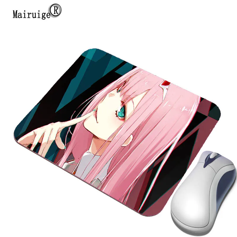 Mairuige darling в franxx Аниме Коврик для мыши сексуальный Принт с изображением девочки