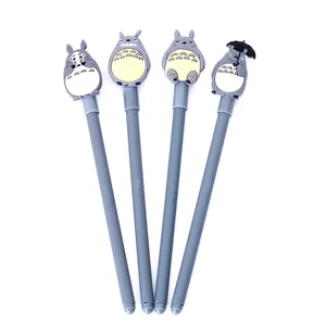 TOMTOSH1pcs офисный стационарный милый мультяшный Тоторо черные гелевые чернила письмо мой сосед подпись ручка Escolar школьные принадлежности