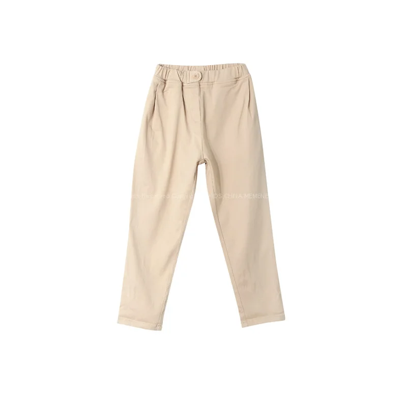 Брендовые штаны для девочек новинка 2019 года детские весенние штаны-шаровары