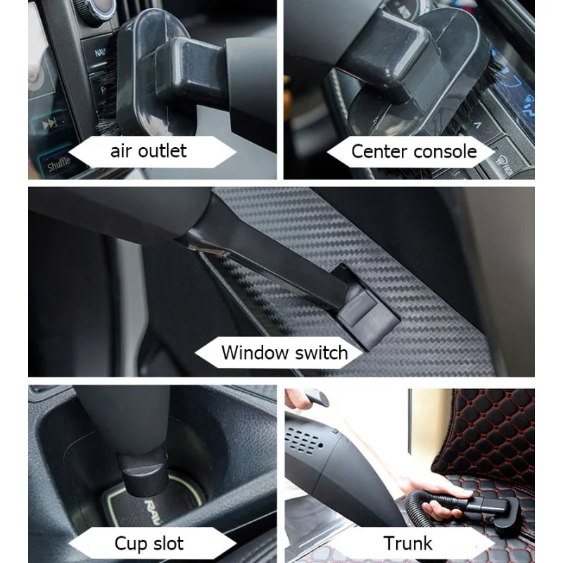 Беспроводной автомобильный пылесос для сухой и влажной уборки 5000 Па|Пылесосы| |