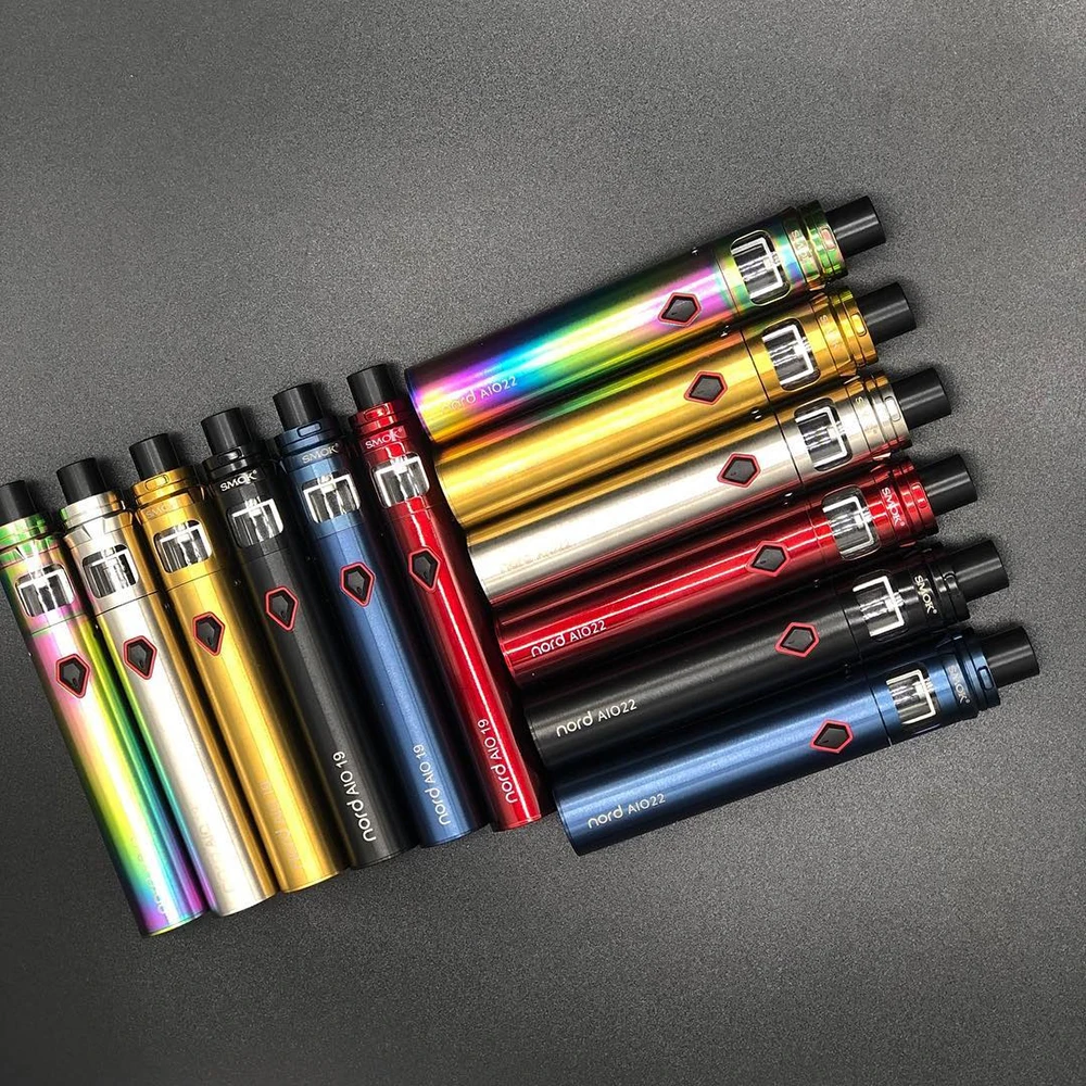 Оригинал SMOK Nord AIO 22 Vape KIT 3 5 мл электронная сигарета 2000 мАч батарея испаритель VS Pen