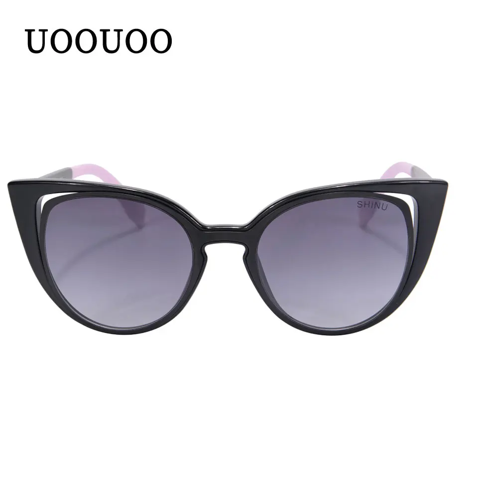 Модные солнцезащитные очки для женщин Кошачий глаз Oculos De Sol Feminino UV400 Защита от