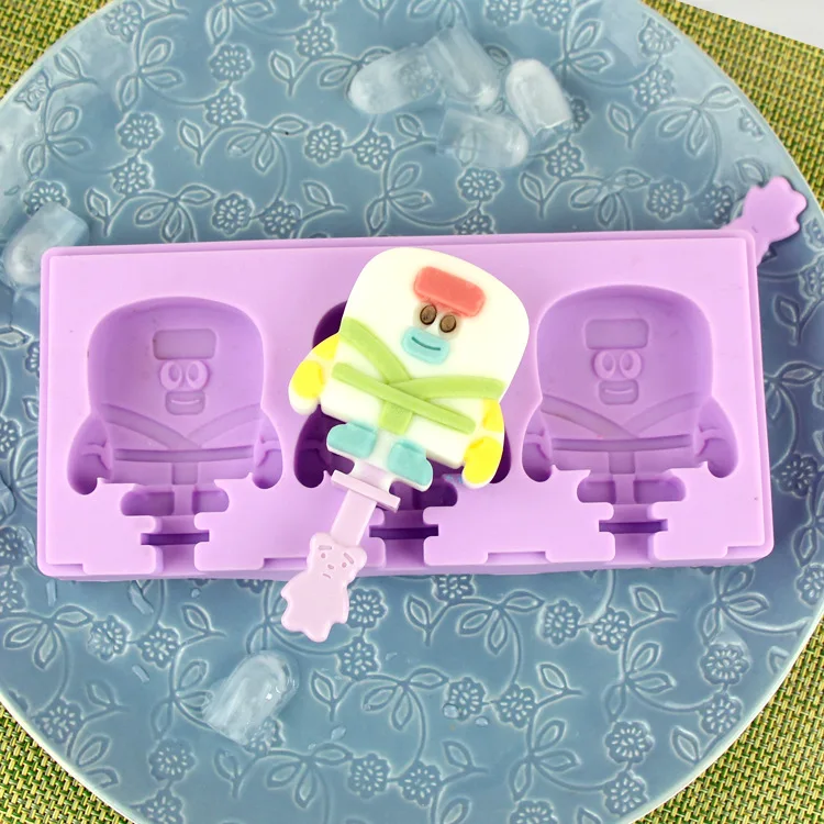 DIY форма мороженого эскимо форма для мороженого вечерние принадлежности плесень/аксессуары/палочки/держатель/форма силиконовые формы для крема