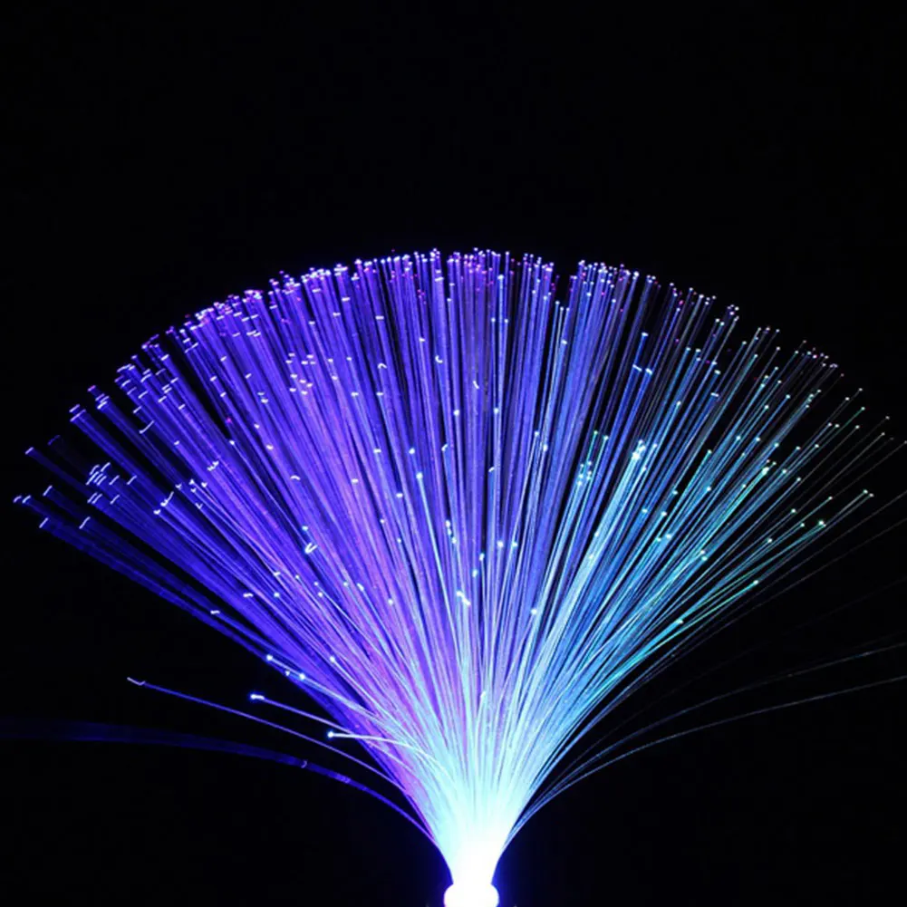 Multicolor LED Fiber Optic Light Decor Night Lamp Holiday Festival Party Wedding Home Decoration Nighting Lighting Lamps | Лампы и