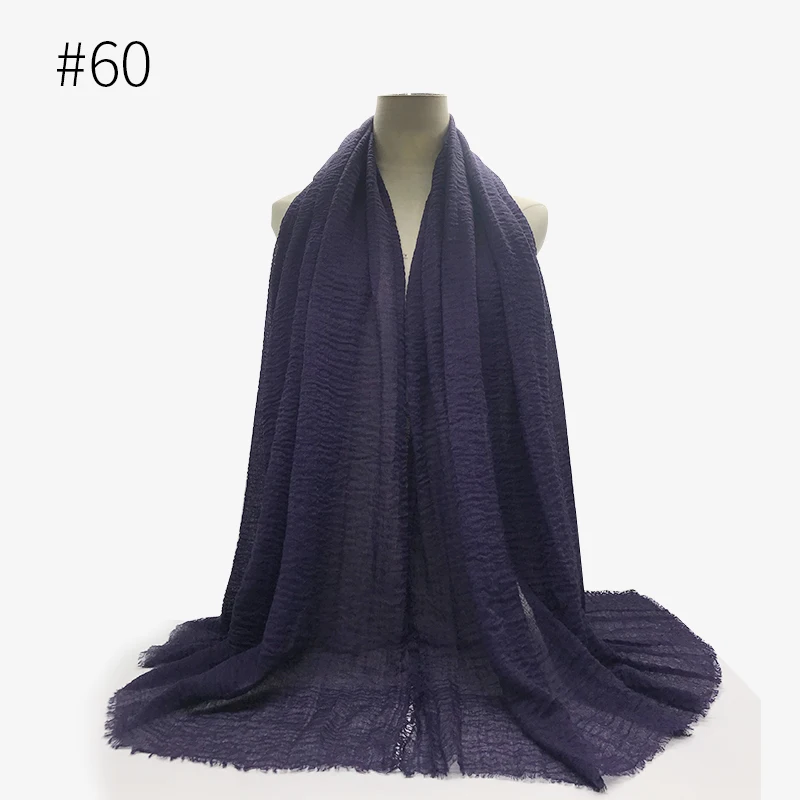 New design bubble plain scarves fringes women soft solid hijabs popular muffler shawls pashmina muslim wraps bandana 100pcs/lot