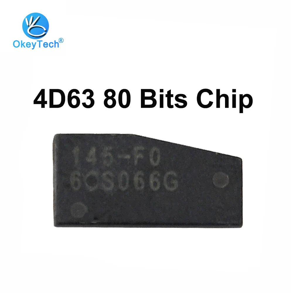 Оригинальный чип OkeyTech 4D63 80 бит Автомобильный ключ церемонические чипы для