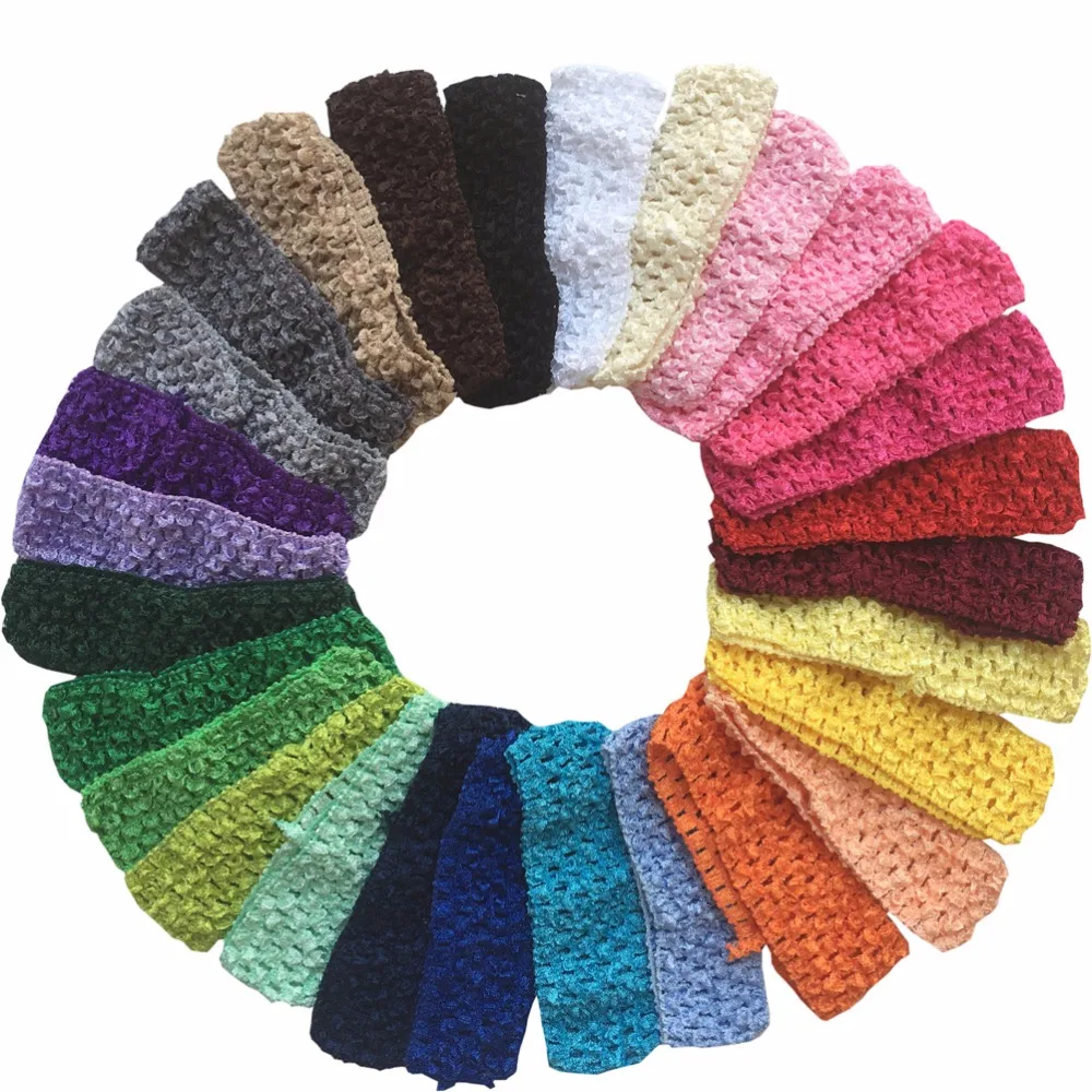 

Повязка на голову для девочек; милые повязки на голову (28 шт./лот; повязка на голову крючком); детская головная повязка для девочек; A060-3