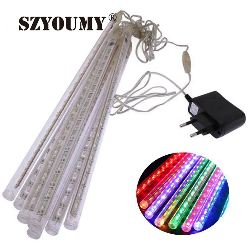 SZYOUMY горячая Распродажа 30 см светодиодный светильник для метеоритного дождя