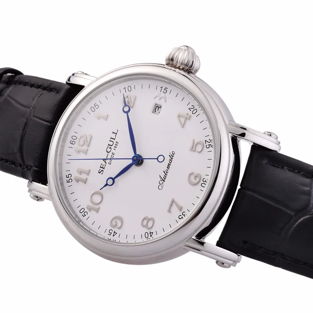 Автоматические механические водонепроницаемые часы с римским цифровым