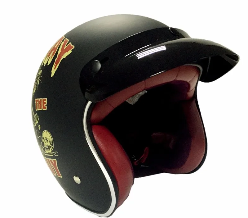 Мотоциклетный шлем Ретро TORC шлемы винтажные открытые для мотоцикла|face helmet|motorcycle