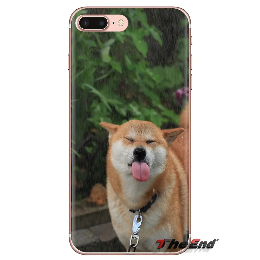 Для iPod Touch Apple iPhone 4 4S 5 5S SE 5C 6 6S 7 8 X XR XS Plus MAX прозрачные мягкие чехлы Doge интернет