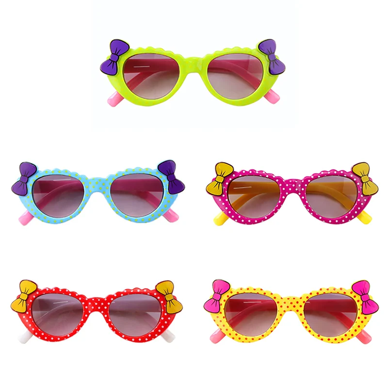 1 шт. детские солнцезащитные очки с бантом|Шутки и розыгрыши| |