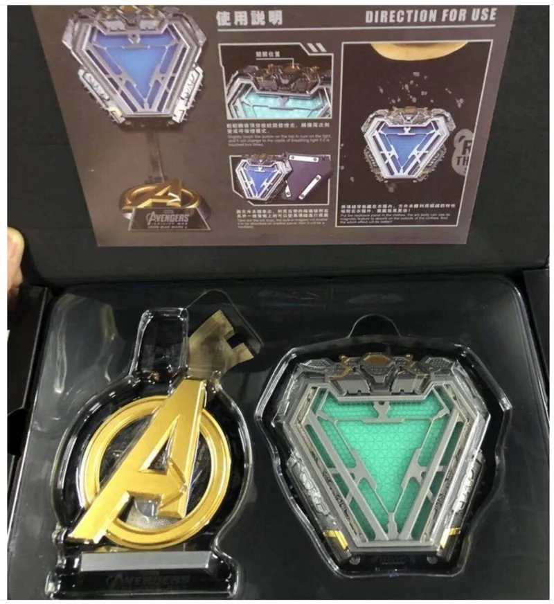Marvel Мстители Железный человек MK50 фигурка реактора ковчега куклы игрушки ПВХ