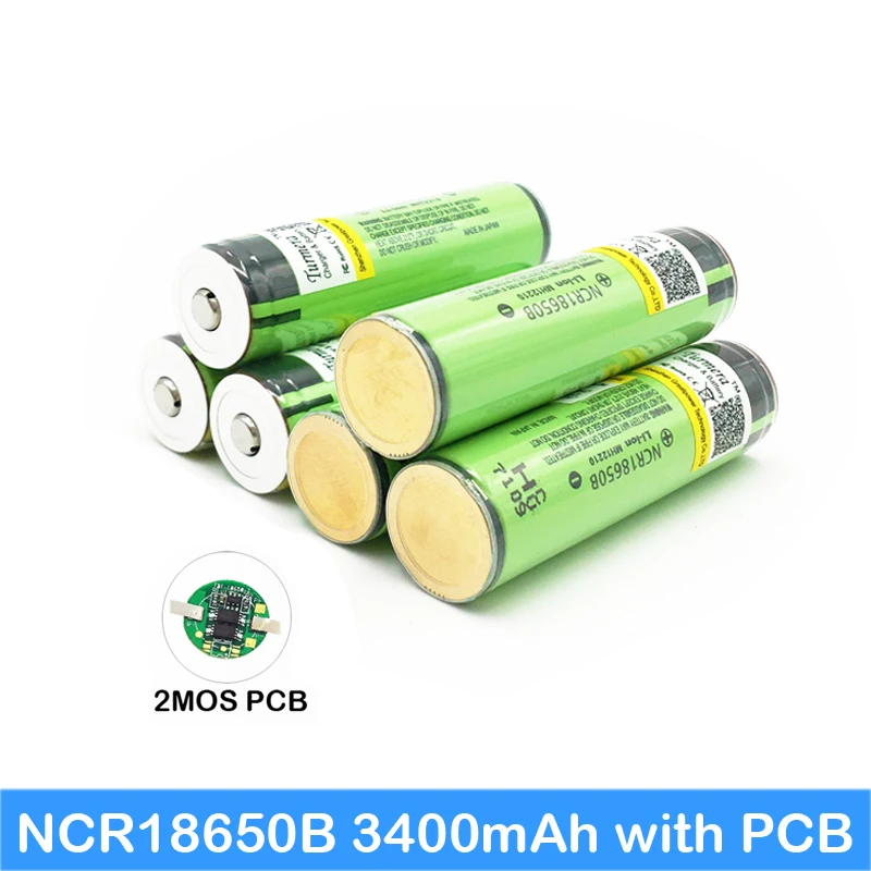 18650 3400mah ncr18650b защищенный новый оригинальный 3 7 v литиевая аккумуляторная батарея