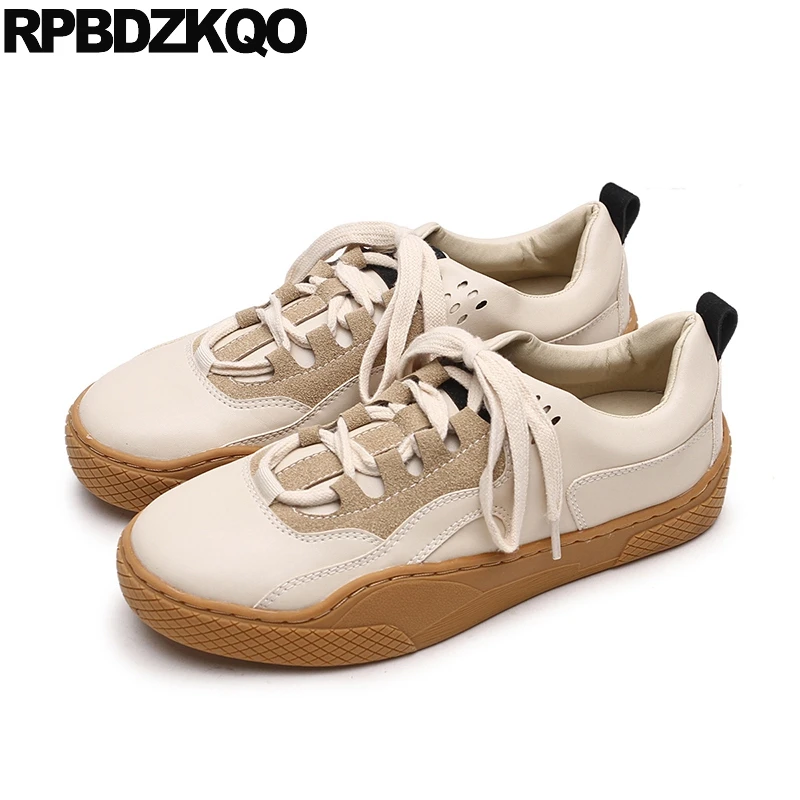

Sneakers China Vintage Lace Up Women Retro Designer Shoes Flats Ladies Trainers Chic Leisure Round Toe Thick Sole Chinese 2021