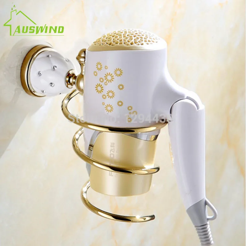 diamond star bathroom accessories set solid brass gold wall mounted bathroom crystal ceramic base bathroom products free global shipping