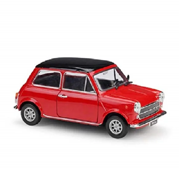 Красный Welly 1:24 Mini Cooper 1300 литая модель спортивный гоночный автомобиль в коробке - Цвет: Красный