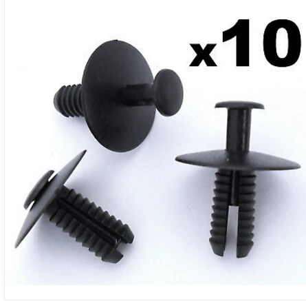 

10x 6mm For Opel Stobstange & Radlauf Verkleidung Plastik Karosserieblech Leiste
