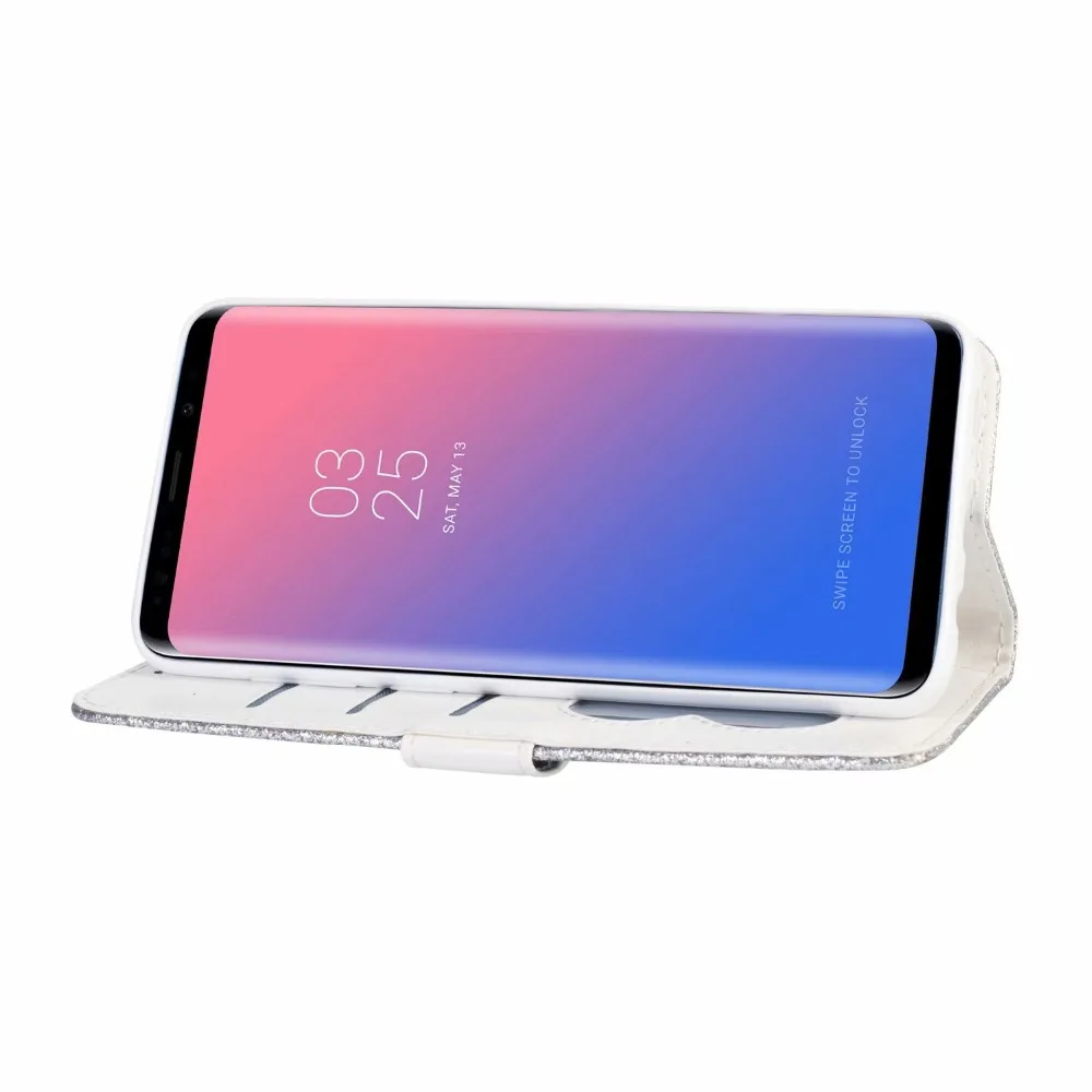 Кошелек из искусственной кожи чехол для samsung Galaxy S11 S10 E S9 S8 Plus S6 S7 Edge Note 10 Pro 8 9 Блестящий силиконовый чехол с откидной крышкой